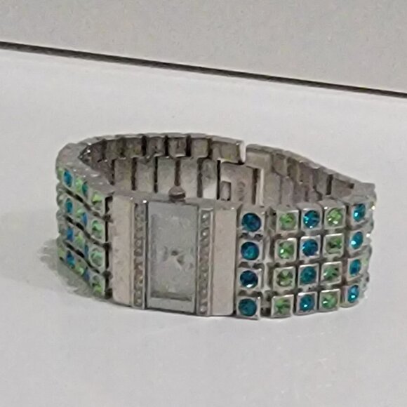 Accessories - Vintage Vivani Rhinestone Ladies Watch